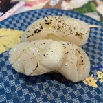 すし銚子丸 - ほたてバター炙りです。