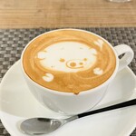 Barca. - シェフ渾身のラテアート