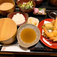 魚感うえさき - 天ぷら　¥1700