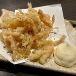 蔵四季 - さきイカ天ぷら