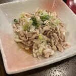 とりビアー - 鶏皮ポン酢