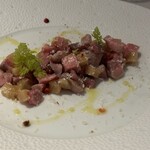 多良間牛 ダグズ・グリル - 黒毛和牛タンカルパッチョ風