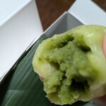 秀月堂 - 水大福の中は抹茶あん