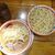 らーめんバリ男 - 料理写真:大つけ麺1,200円（野菜マシマシ）