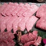 個室焼肉 晩翠 三田総本店 - 極肉セット５種