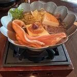 日本料理 箱根 華暦 - 梅しお豆腐鍋