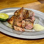 串焼キ カメチヨ・シャルボン - レヴァオリーブオイル黒胡椒