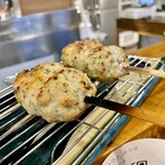 串焼キ カメチヨ・シャルボン - つくね 塩 