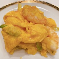銀座アスター 本店 - 海老と卵の炒め物