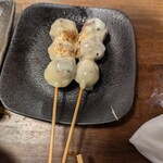 まさや - チーズつくね！ちょっと小さいけど旨い！