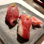 咲蔵 - 近江牛の握り寿司