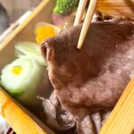 咲蔵 - 近江牛蒸籠蒸し1