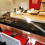 すし なかの - カウンター席