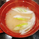 すし なかの - 味噌汁