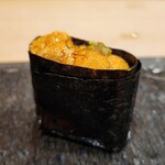 すし なかの - うに軍艦巻き