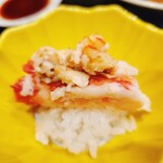 すし なかの - たらば蟹ご飯
