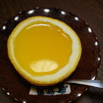 虎屋 壺中庵 - デザート　甘夏みかんゼリー