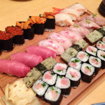 寿司処 八香 - 140409　特上寿司