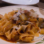 クッカーニャ - ９）トンノ（鮪）の野菜スープ系なタリアテッレ