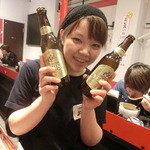 あらとん - ヨッシー店長がエビスをアピール♪（2014.04）