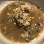 鴨出汁中華蕎麦 麺屋yoshiki - 蟹白湯そば+蟹チャーハン