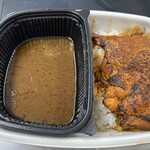 すき家 - 料理写真:タンドリーチキンカレー 弁当 並 790円