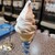 デイリーチコ - 料理写真:小サイズ（コーン）バニラ＆チョコミックス。懐かしくも堂々たるたたずまい