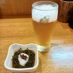 三代目まる天 - お通し３５０円