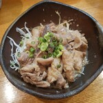 三代目まる天 - ホルモン炒め７５０円