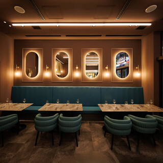 落ち着いて過ごせる非日常的空間