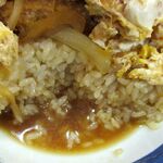 三喜食堂 - 甘めのつゆだくは熱々～♫