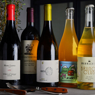 世界各国のワインなど、種類豊富なドリンクメニューをご用意