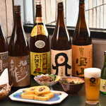 鰻処まえの - お酒集合