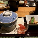 レジーナリゾート旧軽井沢 - 煮物、フルーツトマト、豚味噌漬け