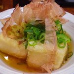 八剣伝 奉還町店 - 揚げ出し豆腐
