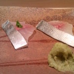 すし匠 - アジ。二種。