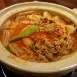 ぢどり倶楽部 - 激辛マーラー火鍋　980円
