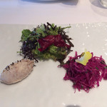 ランチ、前菜3種盛り