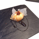 ランチのフォアグラのフラン