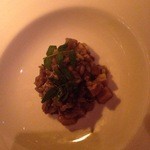 THE KAWABUN NAGOYA - サザエと筍のリゾット（パスタ１皿目）