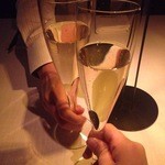 乾杯酒（シャンパン）