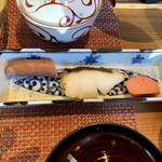 レジーナリゾート旧軽井沢 - ウィンナ、鰈味噌焼き、焼き明太子