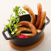 サルシッチャの盛り合わせ