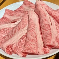 本格肉料理 丸小 - 黒毛和牛すき鍋（松 3900円）
