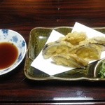 吾平 - このお店一押しの「なす餃子」