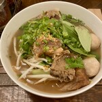 タイ料理店スティダ - 料理：牛肉ラーメン