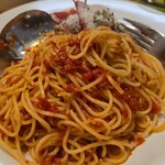 キッチン ブルー グローブ - 大盛分を食べ終え