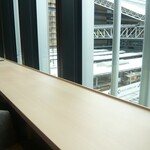 日本料理 加賀屋 - 窓から電車が見えます