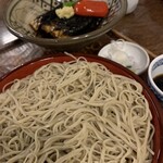 蕎麦奉行 - 揚げ茄子せいろ