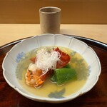 松川 - 伊勢海老　万願寺